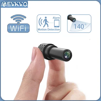 EVKVO 1080P Широкоугольная WIFI Мини-Камера Для Внутренней Домашней Безопасности Камера Наблюдения С Обнаружением Движения ИК Ночного Видения IP-Камера
