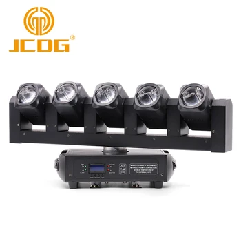 JCDG 5 Головок луча Света 5 Глаз 40 Вт RGB LED KTV бар Крашение Сканирование Точечное освещение для DJ вечеринки Дискотеки Освещение