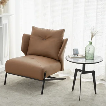 кресло для гостиной в скандинавском стиле с откидной спинкой, кожаный пол, офисные стулья, диван, спальня на открытом воздухе, woonkamer stoelen, домашний декор