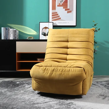 Дизайн гостиной с ленивым диваном Caterpillar, Кресло-качалка с Одним Электрическим креслом, сетка для балкона, красный стиль