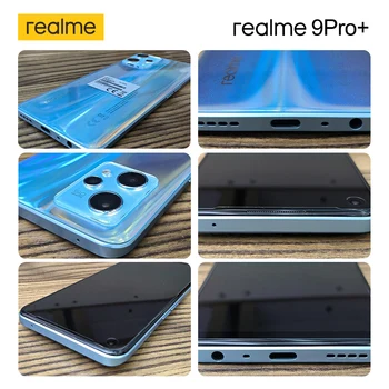 realme 9 Pro Plus 5G Глобальная версия Dimensity 920 Sony Imx766 Ois Камера 60 Вт Superdart Amoled Дисплей 8 ГБ 128 ГБ
