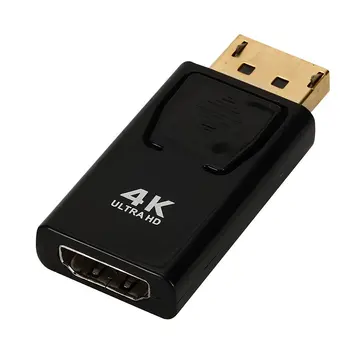 4K-адаптер, совместимый с Dp-HDMI, Displayport Revolution HDMI-совместимый Женский Адаптер, совместимый с Dp-HDMI, Прямая поставка