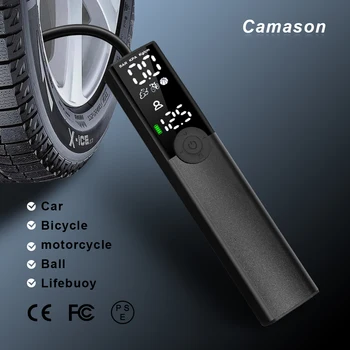 Camason Умный воздушный насос Портативный автомобильный автоматический компрессор, шиномонтаж для мотоцикла, велосипеда, баскетбола, надувной